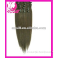 24" Full Head Indian Remy Human Hair Clip In Extensions 8pcs & 160g